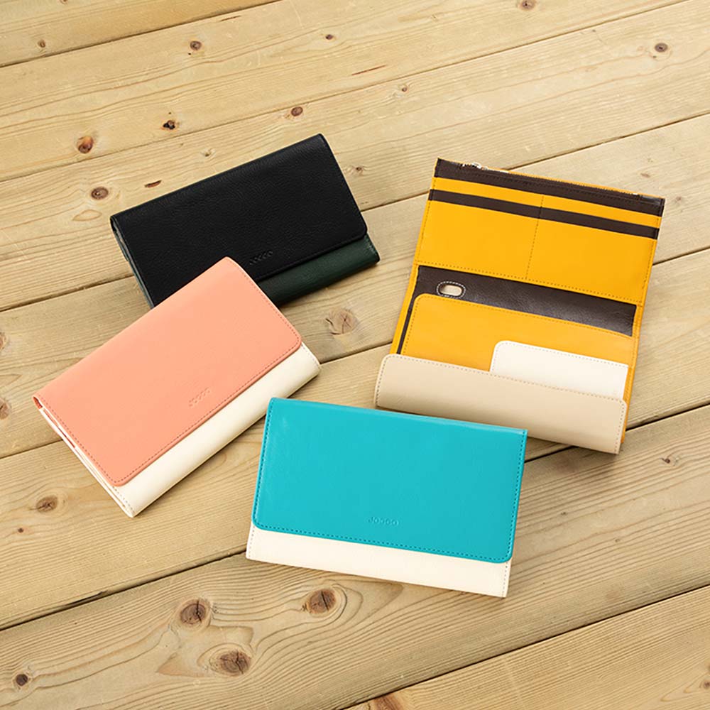 JOGGO カラーデザインや名入れが自由な長財布